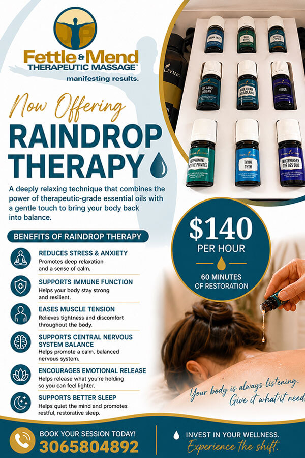 Raindrop therapy